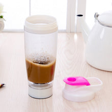 Load image into Gallery viewer, 600ML Mixer Water Bottle Portable Electric Protein Automatic Creative Coffee Milk Cup