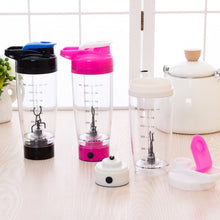 Load image into Gallery viewer, 600ML Mixer Water Bottle Portable Electric Protein Automatic Creative Coffee Milk Cup
