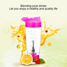 Load image into Gallery viewer, 600ML Mixer Water Bottle Portable Electric Protein Automatic Creative Coffee Milk Cup