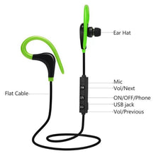 Load image into Gallery viewer, AiWei BT-01 Wireless Bluetooth Earphone with Microphone Hook Sports Earphone