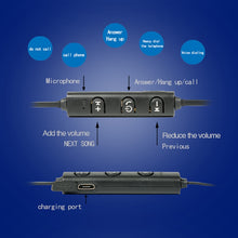 Load image into Gallery viewer, AiWei BT-01 Wireless Bluetooth Earphone with Microphone Hook Sports Earphone
