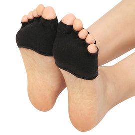 Women Invisible Non-slip Toe Socks Five Finger Socks