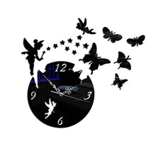 Load image into Gallery viewer, Butterfly Star 3D Acrylic Stereo Living Room Bedroom Decorating Mirror Wall Clock