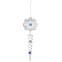 Load image into Gallery viewer, Foldable Metal Sheets Iron Wire Wind Chimes Home Garden Decoration