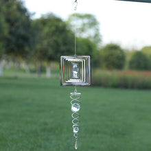 Load image into Gallery viewer, Foldable Metal Sheets Iron Wire Wind Chimes Home Garden Decoration