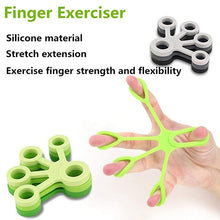 Load image into Gallery viewer, Finger Trainer Silicone Finger Tensioner Five Finger Tension Ring