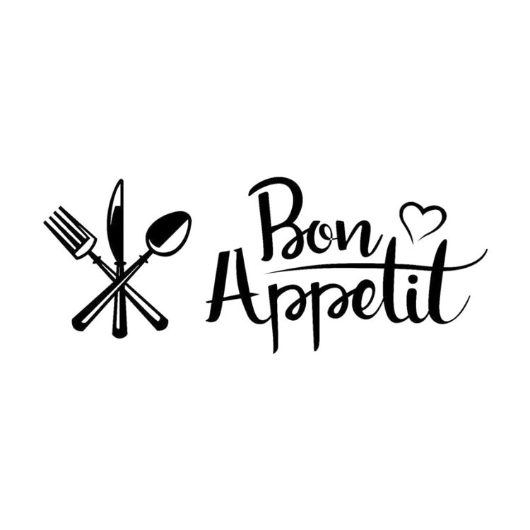 DIY Knife And Fork Removable Wall Decal Family Mural Art 3D Home Decor