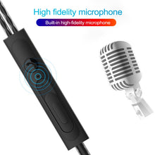 Load image into Gallery viewer, 3.5mm Wired Earphone Earbuds Stereo Sound Metal Bass Headset with Mic for Smart Phone