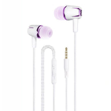 Load image into Gallery viewer, 3.5mm Wired Earphone Earbuds Stereo Sound Metal Bass Headset with Mic for Smart Phone