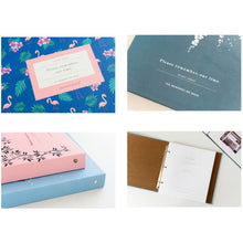 Load image into Gallery viewer, DIY Loose-leaf Self-adhesive Photo Album, He Finch, Pelican, Yellow Pear, Pink Flamingo