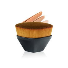 Load image into Gallery viewer, Petal Foundation Brush BB Cream Makeup Brushes Loose Powder Brush Flat Kit Pincel Maquiagem, Black, Pink