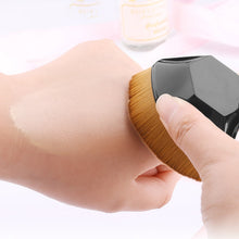 Load image into Gallery viewer, Petal Foundation Brush BB Cream Makeup Brushes Loose Powder Brush Flat Kit Pincel Maquiagem, Black, Pink