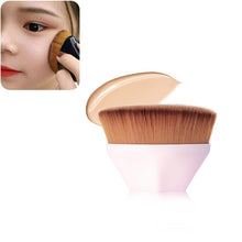 Load image into Gallery viewer, Petal Foundation Brush BB Cream Makeup Brushes Loose Powder Brush Flat Kit Pincel Maquiagem, Black, Pink
