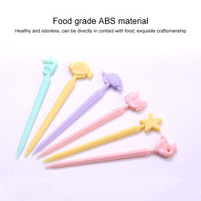 Load image into Gallery viewer, Creative Animal Cartoon Fruit Cake Fork Sign, Random Color Delivery