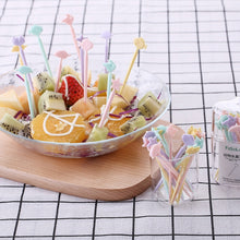 Load image into Gallery viewer, Creative Animal Cartoon Fruit Cake Fork Sign, Random Color Delivery