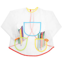 Load image into Gallery viewer, Drawing Waterproof Anti-dirty Transparent Apron for Children, Transparent Apron