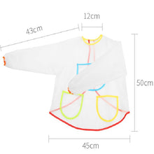 Load image into Gallery viewer, Drawing Waterproof Anti-dirty Transparent Apron for Children, Transparent Apron