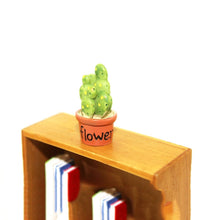 Load image into Gallery viewer, Mini Cute Potted Artificial Plant Flower Miniature Doll House Decoration Accessories, Blue, Baby, Love Heart, Flower, Love