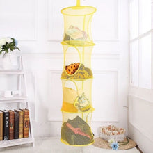Load image into Gallery viewer, Foldable and Ventilated Four Box Toy Storage and Drying Basket