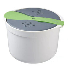 Load image into Gallery viewer, Kitchenware Microwave Oven Utensils Rrice Cooker Heating Steamer Pot Steamed Rice Box