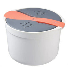 Load image into Gallery viewer, Kitchenware Microwave Oven Utensils Rrice Cooker Heating Steamer Pot Steamed Rice Box