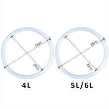 Load image into Gallery viewer, Silicone Gasket Pot Side Seal Electric Pressure Cooker Replacement Parts, Size：20x22cm, Size：22x24cm