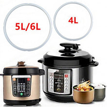 Load image into Gallery viewer, Silicone Gasket Pot Side Seal Electric Pressure Cooker Replacement Parts, Size：20x22cm, Size：22x24cm