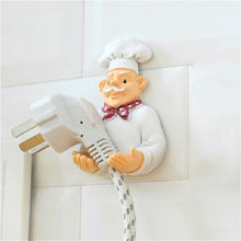 Load image into Gallery viewer, Cute Wall Self Adhesive Plug Resin Hook Kitchen Rack, Foot Drag, Hand Drag