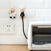 Load image into Gallery viewer, Cute Wall Self Adhesive Plug Resin Hook Kitchen Rack, Foot Drag, Hand Drag