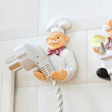 Load image into Gallery viewer, Cute Wall Self Adhesive Plug Resin Hook Kitchen Rack, Foot Drag, Hand Drag