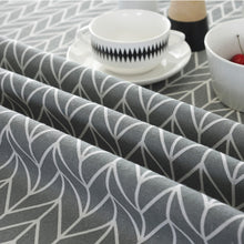 Load image into Gallery viewer, Polyester Cotton Round Tablecloth Dust-proof Cotton and Linen Printing Tablecloth, 100cm, 120cm, 150cm