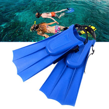 Load image into Gallery viewer, 1 Pair Adult Adjustable Fins Swimming Fins Snorkeling Sole