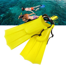 Load image into Gallery viewer, 1 Pair Adult Adjustable Fins Swimming Fins Snorkeling Sole