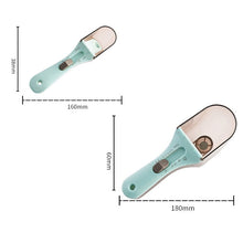 Load image into Gallery viewer, Kitchen Tool Plastic Measuring Spoon Adjustable Baking Tool Measuring Spoon, 1 Large 1 Small Set, 4 PCS Small, 3 PCS Large