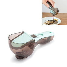Load image into Gallery viewer, Kitchen Tool Plastic Measuring Spoon Adjustable Baking Tool Measuring Spoon, 1 Large 1 Small Set, 4 PCS Small, 3 PCS Large
