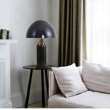 Load image into Gallery viewer, E14 LED Metal Mushroom Table Lamp Bedroom Decorative Table Lamp EU Plug, S Black, L Black, S White, L White, S Gold, L Gold