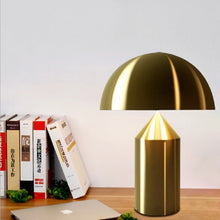 Load image into Gallery viewer, E14 LED Metal Mushroom Table Lamp Bedroom Decorative Table Lamp EU Plug, S Black, L Black, S White, L White, S Gold, L Gold
