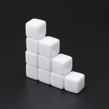 Load image into Gallery viewer, 12 PCS Blank Acrylic Dice Party Family Fun Games Children Toys