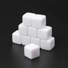 Load image into Gallery viewer, 12 PCS Blank Acrylic Dice Party Family Fun Games Children Toys