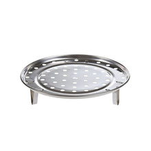 Load image into Gallery viewer, Multifunctional Waterproof Shelf Steaming Tray Stainless Steel Steaming Grid Cage Steaming Sheet Steaming Rack, 20cm, 22cm, 24cm, 26cm