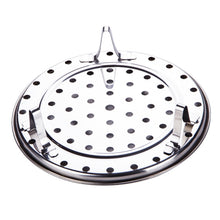 Load image into Gallery viewer, Multifunctional Waterproof Shelf Steaming Tray Stainless Steel Steaming Grid Cage Steaming Sheet Steaming Rack, 20cm, 22cm, 24cm, 26cm
