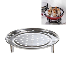 Load image into Gallery viewer, Multifunctional Waterproof Shelf Steaming Tray Stainless Steel Steaming Grid Cage Steaming Sheet Steaming Rack, 20cm, 22cm, 24cm, 26cm