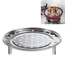 Load image into Gallery viewer, Multifunctional Waterproof Shelf Steaming Tray Stainless Steel Steaming Grid Cage Steaming Sheet Steaming Rack, 20cm, 22cm, 24cm, 26cm