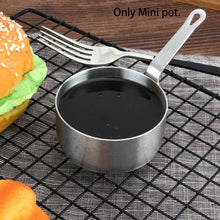 Load image into Gallery viewer, Stainless Steel Sauce Handle Mini Pot Cooking Tools, S, L