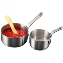 Load image into Gallery viewer, Stainless Steel Sauce Handle Mini Pot Cooking Tools, S, L