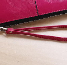 Load image into Gallery viewer, Women Zip Wallet Long Clutch Multi Card Holder Wallet Wrist Wallet