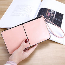 Load image into Gallery viewer, Women Zip Wallet Long Clutch Multi Card Holder Wallet Wrist Wallet