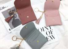 Load image into Gallery viewer, Fashion Women Wallet Short Leather Mini Casual ID Card Holders Bags Ladies Coin Clutch Tassel Bag
