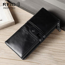 Load image into Gallery viewer, Ladies Genuine Leather Long Wallet Anti-theft Card Bag Multifunctional Clutch Bag
