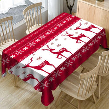 Load image into Gallery viewer, Household Rectangular Tablecloth Christmas Dining Coffee Table Cloth Decoration, 140x140cm, 140x180cm, 150x210cm, 150x260cm, 150x300cm